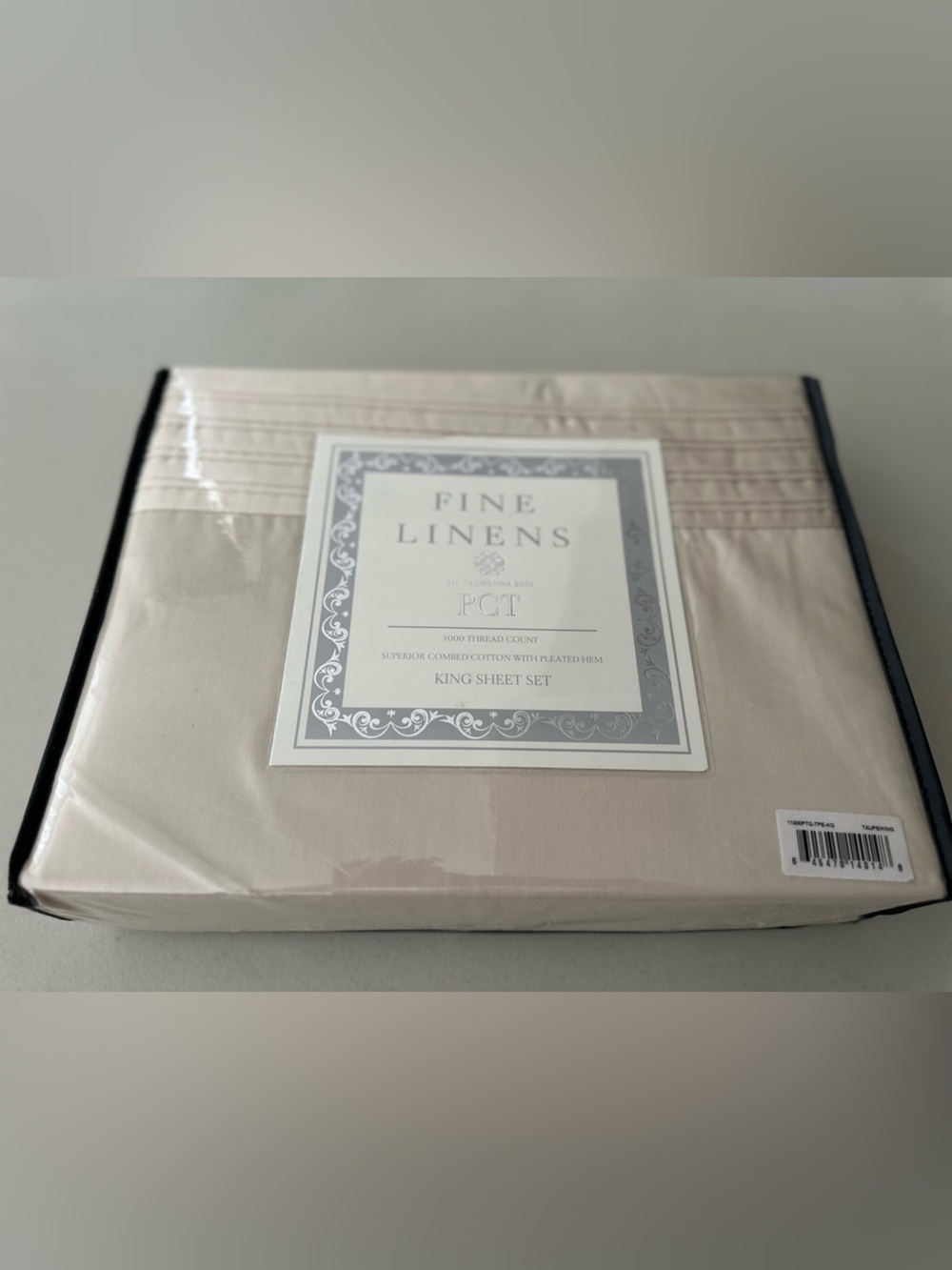 NWT 1000 Thread Count KING Sheet Set Amrapur/PCT